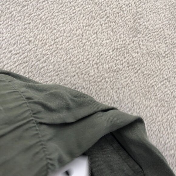 Banana Republic Mens Cargo Jogger Pants Large Green Pull On Drawstring Casual - Picture 8 of 16